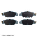 Beck/Arnley Disc Brake Pad Set 085-2082 - view 2