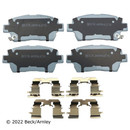 Beck/Arnley Disc Brake Pad Set 085-6621 - view 2