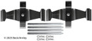 Beck/Arnley Disc Brake Hardware Kit 084-1998