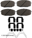 Beck/Arnley Disc Brake Pad Set 085-7120