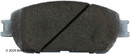 Beck/Arnley Disc Brake Pad Set 085-6952 - view 3