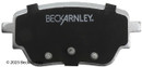 Beck/Arnley Disc Brake Pad Set 085-7144 - view 4