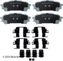 Beck/Arnley Disc Brake Pad Set 085-6815A - view 7