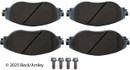 Beck/Arnley Disc Brake Pad Set 085-7102