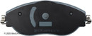 Beck/Arnley Disc Brake Pad Set 085-7102 - view 5