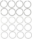 MAHLE Engine Piston Ring Set 41591CP