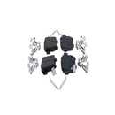 ADVICS Disc Brake Pad Set P/N:AD1423