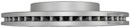 ADVICS Disc Brake Rotor R6F223U - view 2
