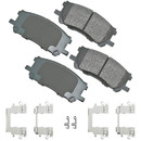 Akebono ProACT Disc Brake Pad Set ACT1005A