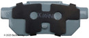 Beck/Arnley Disc Brake Pad Set 085-1431 - view 5