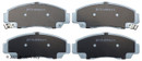 Beck/Arnley Disc Brake Pad Set 085-1574 - view 2