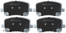 Beck/Arnley Disc Brake Pad Set 085-1697 - view 2