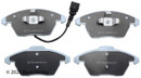 Beck/Arnley Disc Brake Pad Set 085-1763 - view 2
