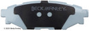 Beck/Arnley Disc Brake Pad Set 085-1811 - view 4