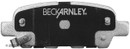 Beck/Arnley Disc Brake Pad Set 085-1832 - view 5