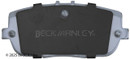 Beck/Arnley Disc Brake Pad Set 085-1872 - view 5