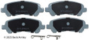 Beck/Arnley Disc Brake Pad Set 085-1885 - view 2