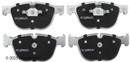 Beck/Arnley Disc Brake Pad Set 085-1895 - view 2