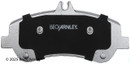 Beck/Arnley Disc Brake Pad Set 085-1942 - view 4