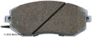 Beck/Arnley Disc Brake Pad Set 085-1947 - view 3