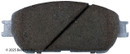 Beck/Arnley Disc Brake Pad Set 085-1952 - view 3