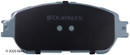Beck/Arnley Disc Brake Pad Set 085-1952 - view 5