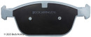 Beck/Arnley Disc Brake Pad Set 085-1953 - view 4