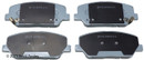Beck/Arnley Disc Brake Pad Set 085-1958 - view 2
