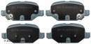 Beck/Arnley Disc Brake Pad Set 085-1977 - view 2