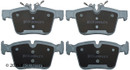Beck/Arnley Disc Brake Pad Set 085-2014 - view 2