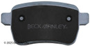 Beck/Arnley Disc Brake Pad Set 085-2030 - view 4