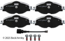 Beck/Arnley Disc Brake Pad Set 085-7028 - view 2
