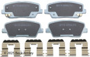 Beck/Arnley Disc Brake Pad Set 085-7055 - view 2