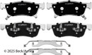 Beck/Arnley Disc Brake Pad Set 085-7115 - view 2