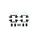 Carlson Disc Brake Hardware Kit 13419Q
