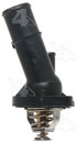 Four Seasons Engine Coolant Thermostat / Water Outlet Assembly 85981 - view 4