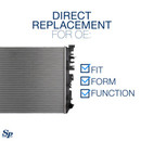 Spectra Premium Radiator CU13129 - view 2