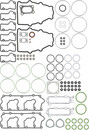 Victor Reinz Engine Cylinder Head Gasket Set 02-29155-01
