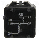 Four Seasons A/C Clutch Relay,A/C Compressor Control Relay,HVAC Relay 35987 - view 4