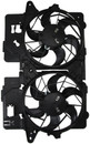 Four Seasons Dual Radiator and Condenser Fan Assembly 75607 - view 2