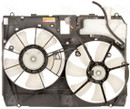Four Seasons Dual Radiator and Condenser Fan Assembly 75632
