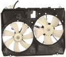 Four Seasons Dual Radiator and Condenser Fan Assembly 75632 - view 2