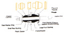 Mevotech Supreme Radius Arm Bushing Kit MK80007 - view 3