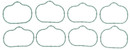 MAHLE Engine Intake Manifold Gasket Set MS19954 - view 3