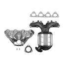 Eastern Catalytic Exhaust Manifold with Integrated Catalytic Converter 40248