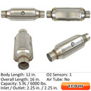 Eastern Catalytic Catalytic Converter-Universal 92625