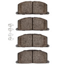 Dynamic Friction Company Disc Brake Pad Set 1551-0242-00 - view 4