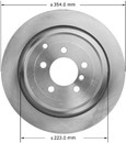 BENDIX PREMIUM DRUM AND ROTOR Disc Brake Rotor PRT5939