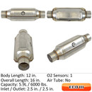 Eastern Catalytic Catalytic Converter-Universal 92626