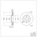 Dynamic Friction Company Disc Brake Rotor 600-07002 - view 6